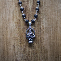 Ayyappa Silver Pendant