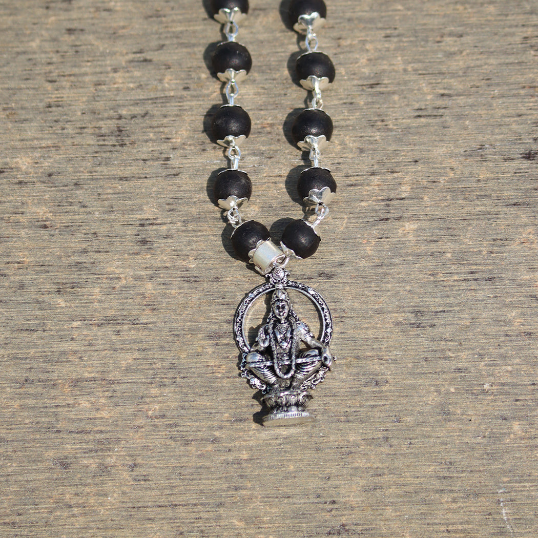 Ayyappa Silver Pendant