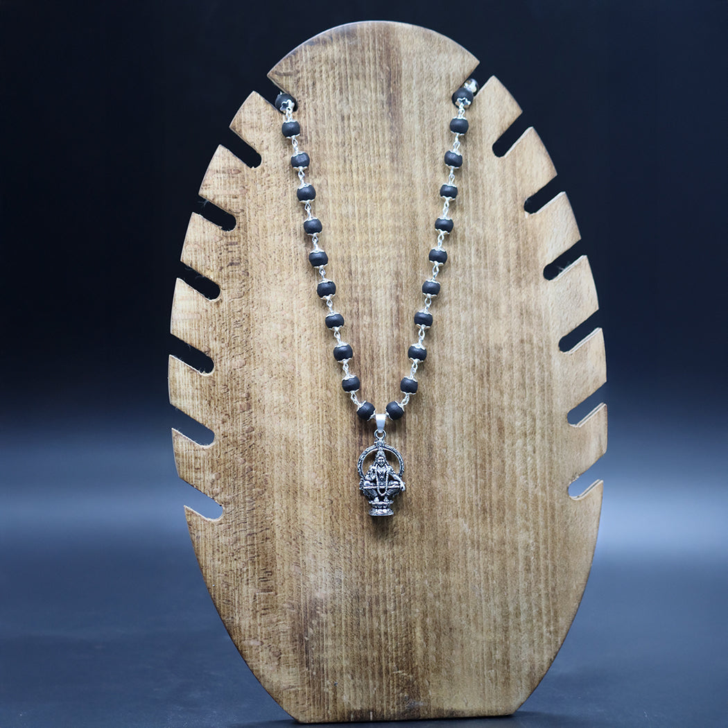 Ayyappa Silver Pendant
