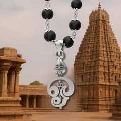 Karungali Mala with Murugan Vel Pendant | Divine Strength